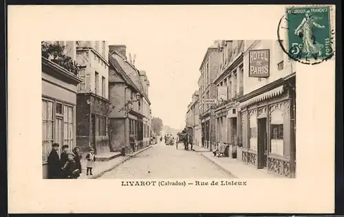 AK Livarot, Rue de Lisieux