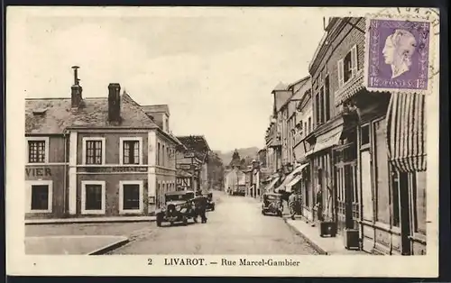 AK Livarot, Rue Marcel-Gambier