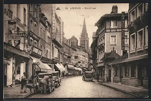 AK Lisieux, grand` rue