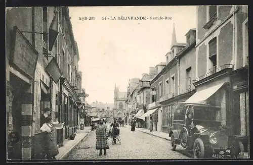 AK La Délivrande, Grande-Rue