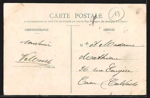 AK Dozulé, Route de Putot