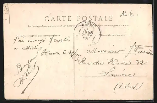 AK La Riviere-Saint-Sauveur, la Grande Rue