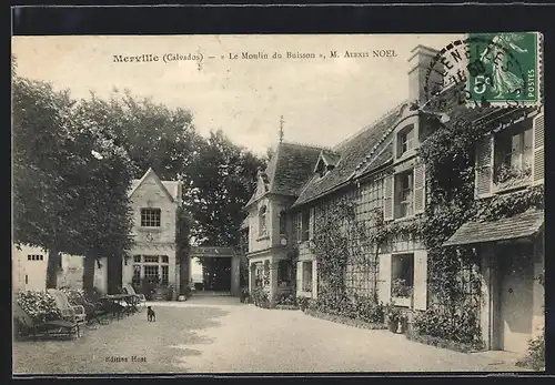 AK Merville, Le Moulin du Buisson, M. Alexis Noel