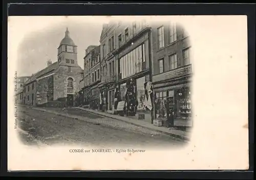AK Condé-sur-Noireau, Eglise St-Sauveur