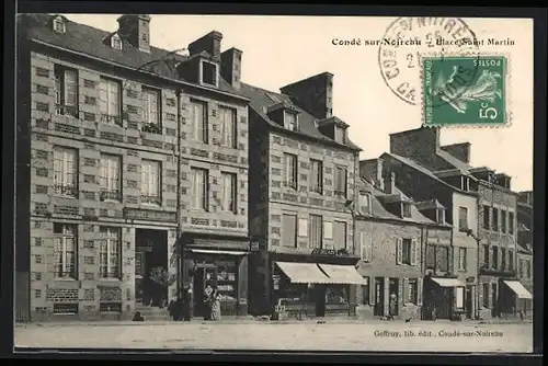AK Condé-sur-Noireau, Place Saint-Martin