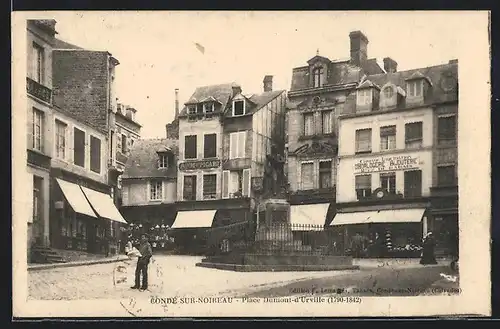 AK Condé-sur-Noireau, Place Dumont-d`Urville