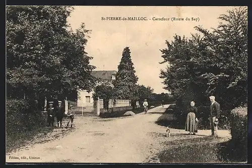 AK St-Pierre-de-Mailloc, Carrefour, Route du Sap