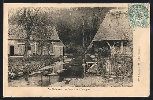 AK La Folletiere, Source de l`Orbiquet