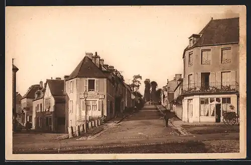 AK Tilly-sur-Seulles, Rue d`enfer et Route de Balleroy