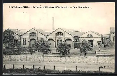 AK Dives-sur-Mer, L`Usine d`Electro Métallurgie, Les Magasins
