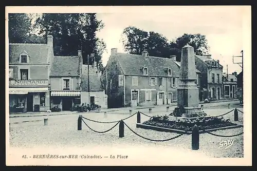 AK Bernières-sur-Mer, La Place