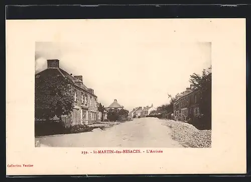 AK St-Martin-des-Besaces, L`Arrivée