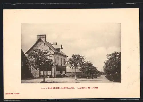 AK St-Martin-des-Besaces, L`Avenue de la Gare