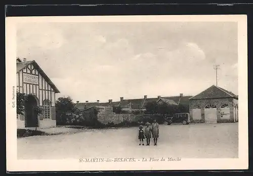 AK St-Martin-des-Besaces, La Place du Marché