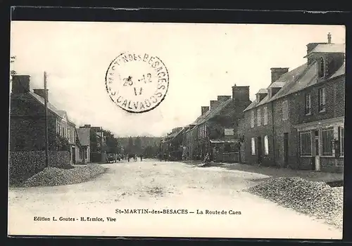 AK St-Martin-des-Besaces, La Route de Caen