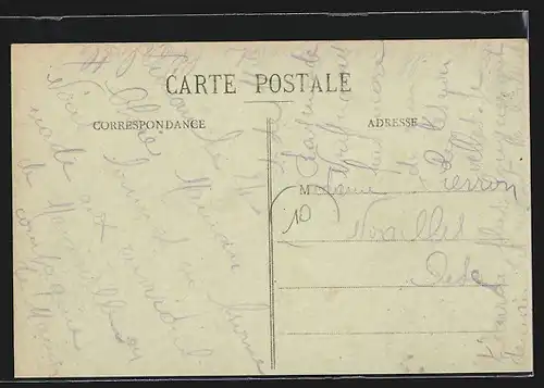 AK Le Breuil en Auge, La Mairie et le Burcau de Poste