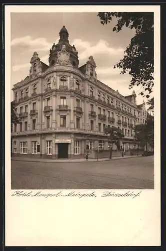 AK Düsseldorf, Hotel Monopol-Metropole