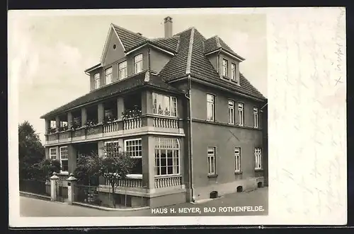 AK Bad Rothenfelde, Hotel Haus H. Meyer
