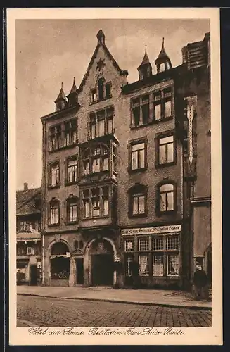 AK Göttingen, Hotel zur Sonne