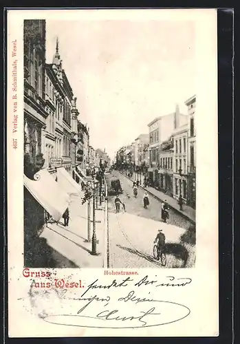 AK Wesel, Geschäfte auf der Hohestrasse