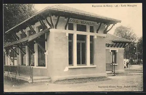 AK Nancy, Exposition, Ecole Ménagère, Ausstellung