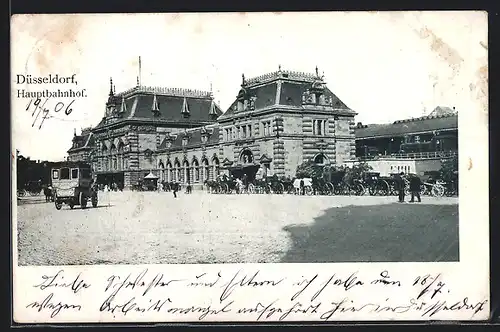 AK Düsseldorf, Am Hauptbahnhof