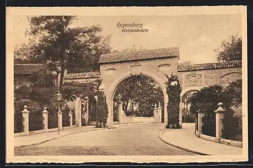 AK Regensburg, An der Helenenbrücke