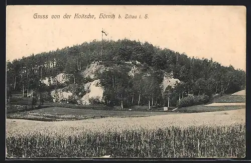 AK Hörnitz b. Zittau i. Sa., Gruss von der Koitsche