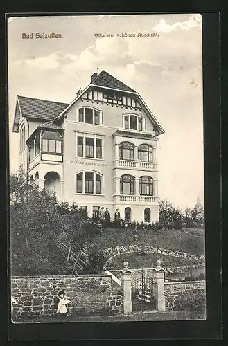 AK Bad Salzuflen, Hotel Villa zur schönen Aussicht