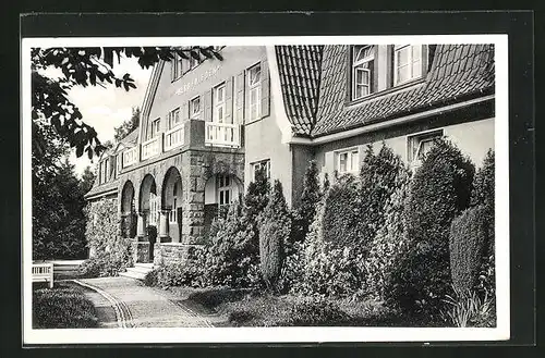 AK Bad Salzuflen, Hotel-Erholungsheim Bergfrieden