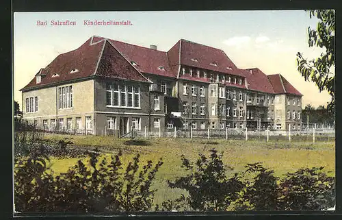 AK Bad Salzuflen, Blick zur Kinderheilanstalt