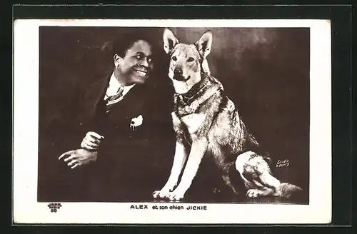 AK Alex et son chien Jickie, Hundedressur