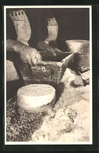 AK Roquefort, Salage, Käseherstellung