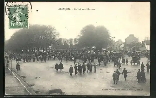 AK Alencon, Marchè aux Chevaux