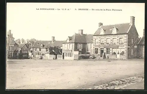 AK Briouze, Un coin de la Place Nationale