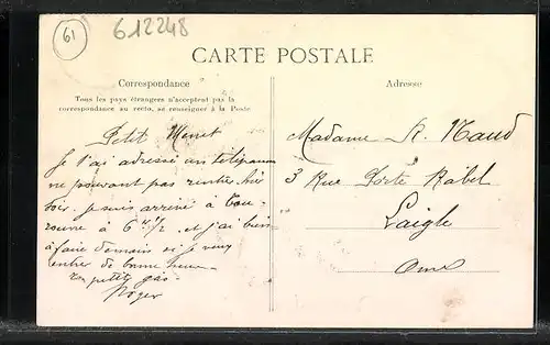 AK Tourouvre, La Place - Les Postes