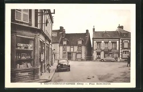 AK Saint-Martin-D`Aspres, Place Saint-Martin