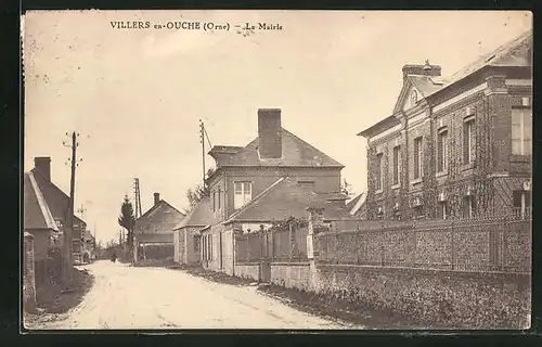 AK Villers-en-Ouche, La Mairie