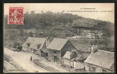 AK La Ferriere-aux-Etangs, Le Mont Brule, la Normandie