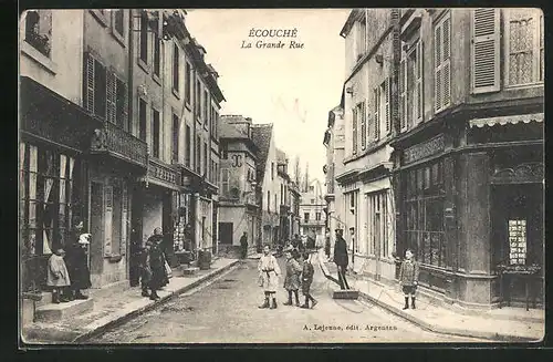 AK Ecouche, La Grande Rue