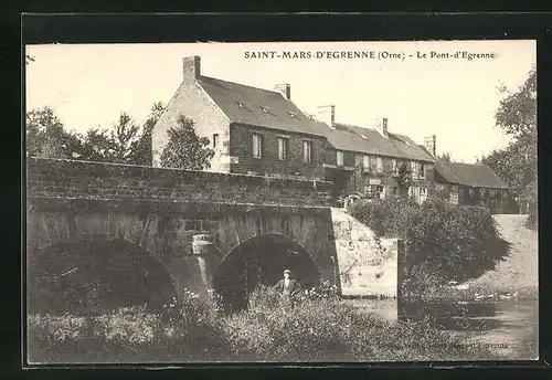 AK Saint-Mars-d`Egrenne, Le Pont-d`Egrenne