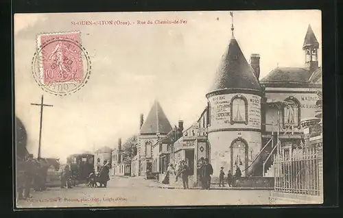 AK St-Ouen-sur-Iton, Rue du Chemin-de-Fer