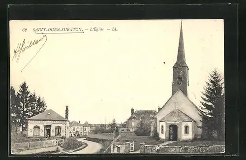AK Saint-Ouen-sur-Iton, l`Église