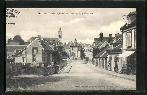 AK Sainte-Gauburge, Quartier Saint-Jacques
