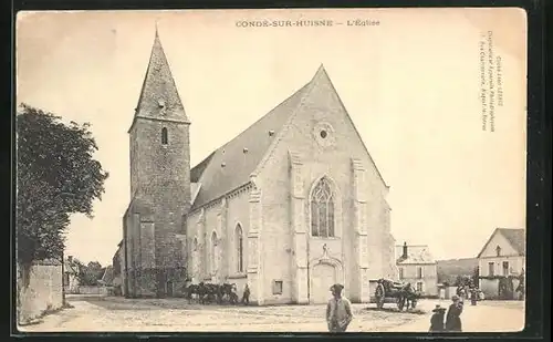 AK Condé-sur-Huisne, l'Eglise