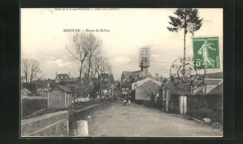 AK Briouze, Route de Bellou