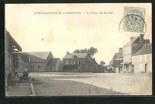 AK St-Sauveur-de-Carrouges, La Place du Marché