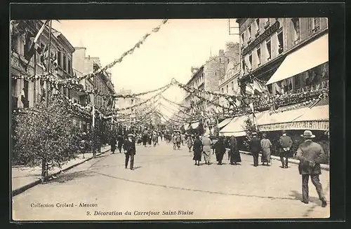 AK Alencon, Décoration du Carrefour Saint-Blaise