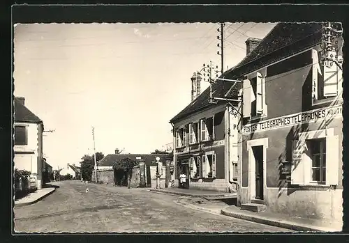 AK Moutiers-au-Perche, Hôtel de la Poste et la Poste