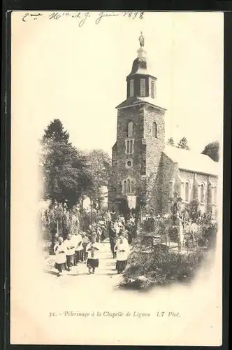 AK Lignon, Pèlerinage à la Chapelle de Lignon